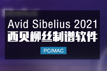 西贝柳斯 Avid Sibelius 2021 完整版Win/Mac
