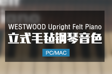 WESTWOOD Upright Felt Piano 立式毛毡钢琴音色
