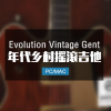 Evolution Vintage Gent 乡村摇滚空心电吉他