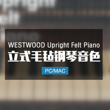 WESTWOOD Upright Felt Piano 立式毛毡钢琴音色 IMG1
